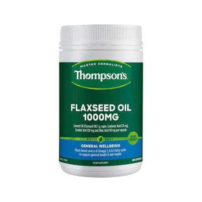 Thompson's Flaxseed Oil 1000mg 400c Thompson's Flaxseed Oil 1000mg 400c